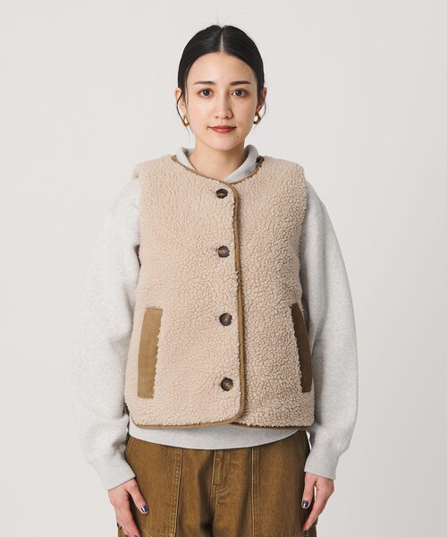 Barbour＞フリースベスト（その他アウター）｜Barbour（バブアー）の
