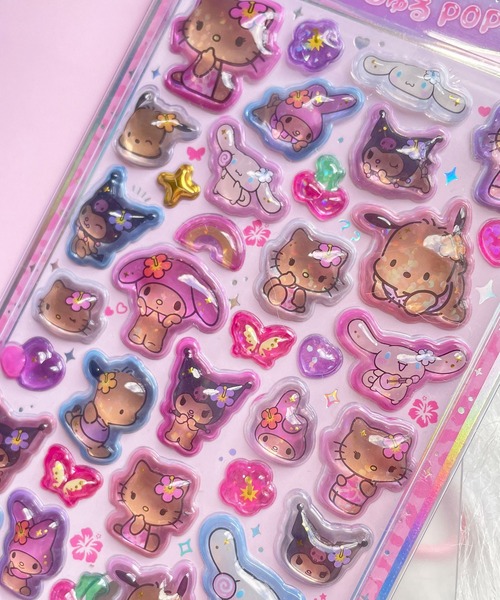 nini toys/ニニトイズ】≪sanrio/サンリオ≫うるちゅるポップシール2