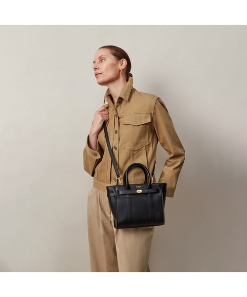 ミニ ジップド ベイズウォーター Mini Zipped Bayswater（ハンドバッグ