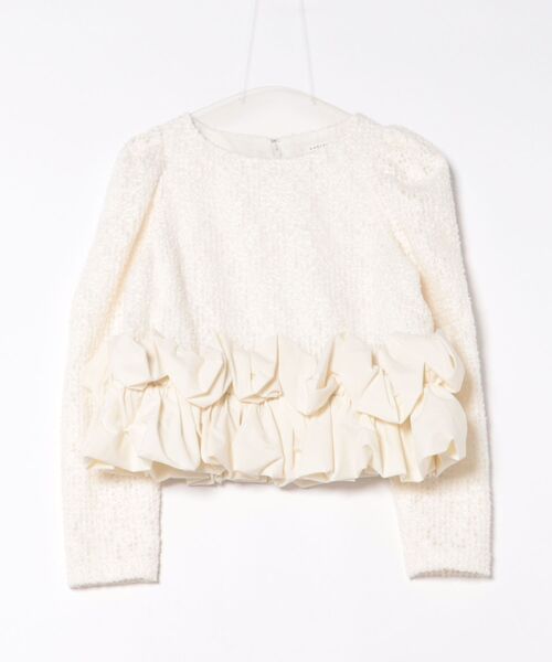 裾バルーンブラウス（シャツ/ブラウス）｜CADUNE（カデュネ）の