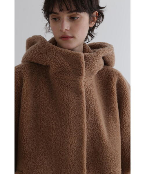 LE PHIL（ルフィル）の「◇ウールボアジャケット（ポンチョ）」 - WEAR