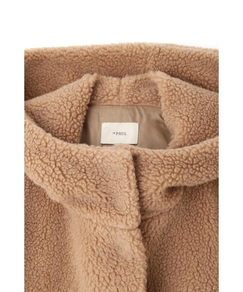 LE PHIL（ルフィル）の「◇ウールボアジャケット（ポンチョ）」 - WEAR