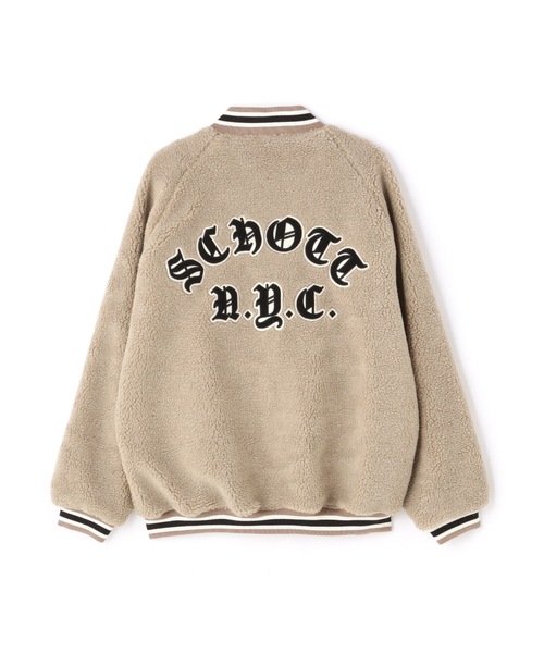 schott（ショット）の「Schott/ショット/BOA STADIUM JACKET/ボア