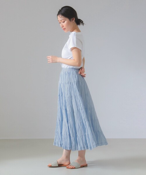 別注】MARIHA / 草原の虹 ソリッド スカート［手洗い可］（スカート