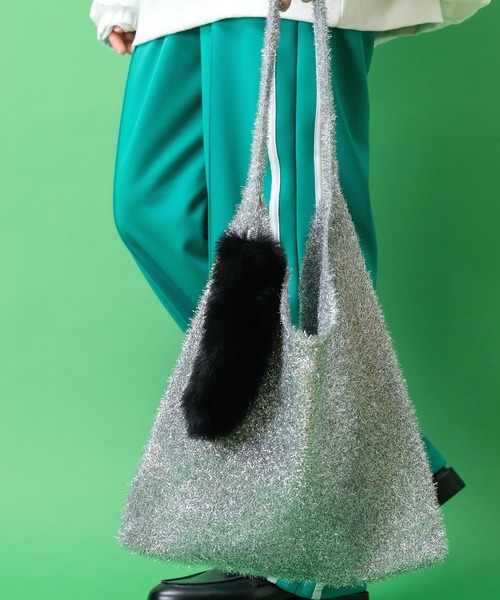 an meets zakka しっぽキーホルダー / キーリング シッポ 尻尾 ファー