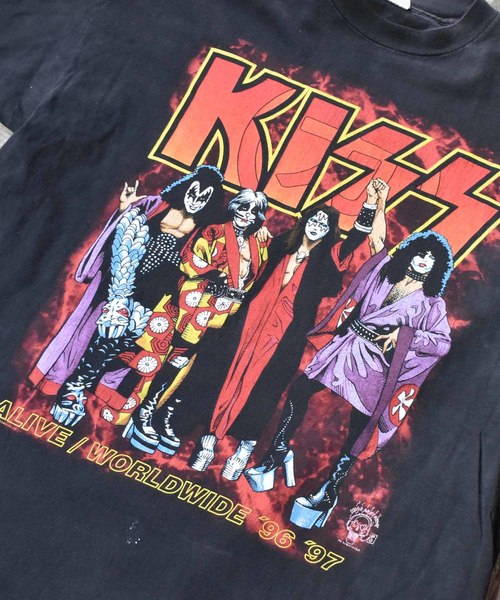 KISS キッス 両面プリント Alive / Worldwide 96 97