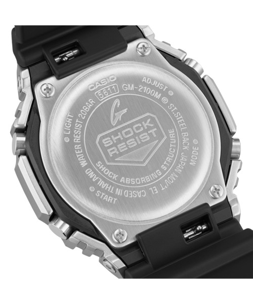 メタルベゼル / インダストリアルデザイン / GM-2100M-1AJF（アナログ