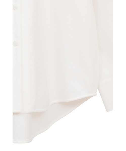 FRILL COLLAR OXFORD SHIRT（シャツ/ブラウス）｜MANOF（マノフ）の