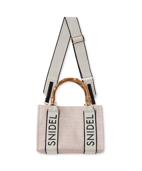 SNIDEL（スナイデル）の「バンブーロゴバッグ（ショルダーバッグ