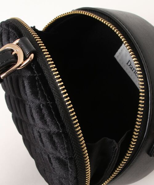 ベロアサークルミニマルバッグ（ショルダーバッグ）｜Darich