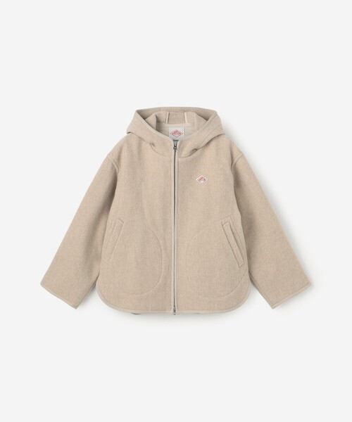 DANTON（ダントン）の「DANTON | ウールライトパイル フードジャケット