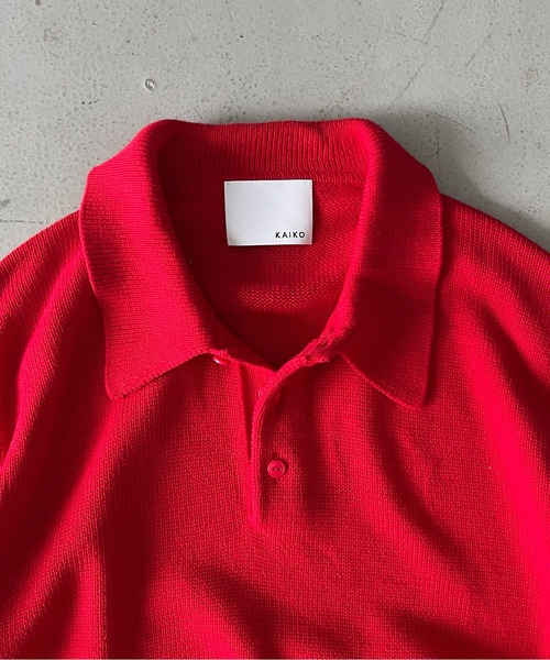 KAIKO Knit polo shirt（ニット/セーター）｜KAIKO（カイコー）の
