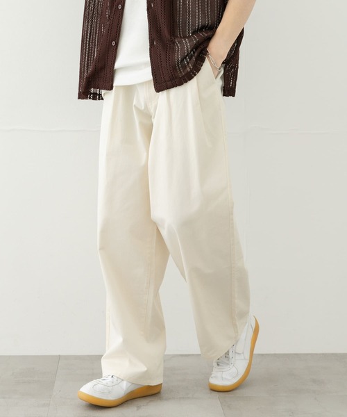 セール】2タックワイドチノパンツ（その他パンツ）｜SENSE OF PLACE by