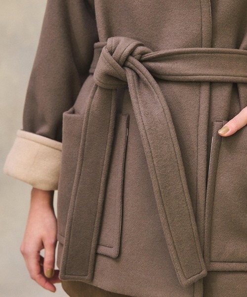 PUBLIC TOKYO（パブリックトウキョウ）の「ハイネックウールショート