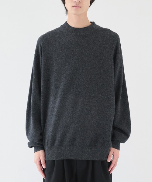 セール】【crepuscule/クレプスキュール】Moc Neck P/O（ニット