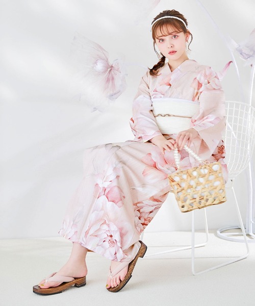 浴衣3点セット（浴衣・帯・下駄）（浴衣）｜sugar nine（シュガー