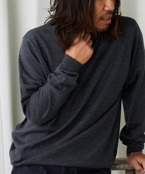 セール】JOHN SMEDLEY/ジョンスメドレー PULLOVER MTN LS ハイゲージ