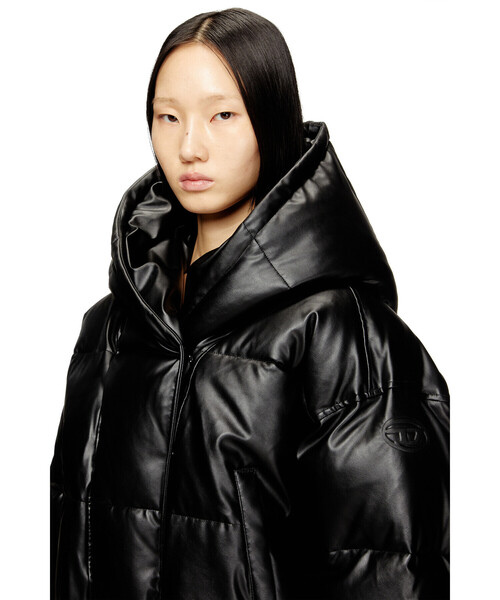 DIESEL（ディーゼル）の「ウィメンズ ブラックパファージャケット W