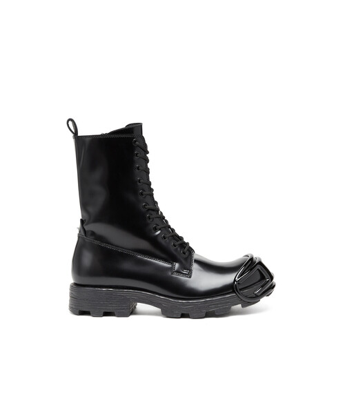 メンズ カウレザー ワークブーツ（ブーツ）｜DIESEL（ディーゼル）の