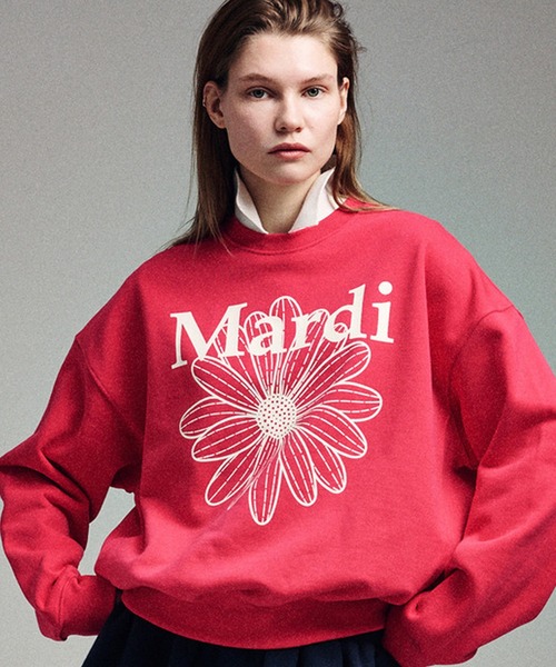 セール】SWEATSHIRT FLOWERMARDI / スウェットシャツ フラワーマルディ