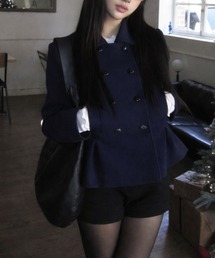 ピーコート（ブルー・ネイビー/青色系）ファッション通販 - ZOZOTOWN