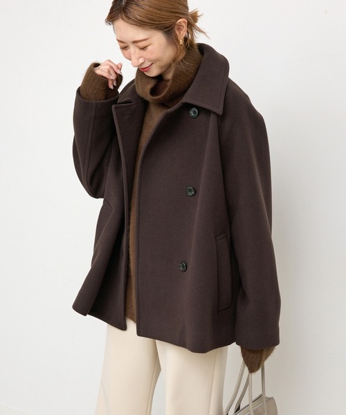 追加》S160スタンドカラーショートコート（その他アウター）｜Spick