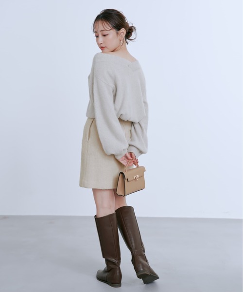 インソールロングブーツ 【低身長・小柄女性】（ブーツ）｜COHINA