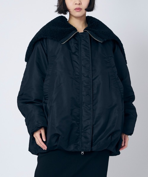 CLANE（クラネ）の「CLANE BALLOON DESIGN HOODED N3B（その他アウター