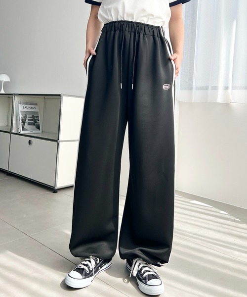 セール】ロゴ刺繍トラックジャージパンツ（その他パンツ）｜moment+