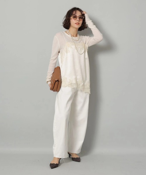 サテンレースキャミ（シャツ/ブラウス）｜Arpege story（アルページュ