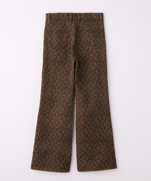 GRANCY（グランシー）の「【GRANCY】Leopard Damage Flare Pants