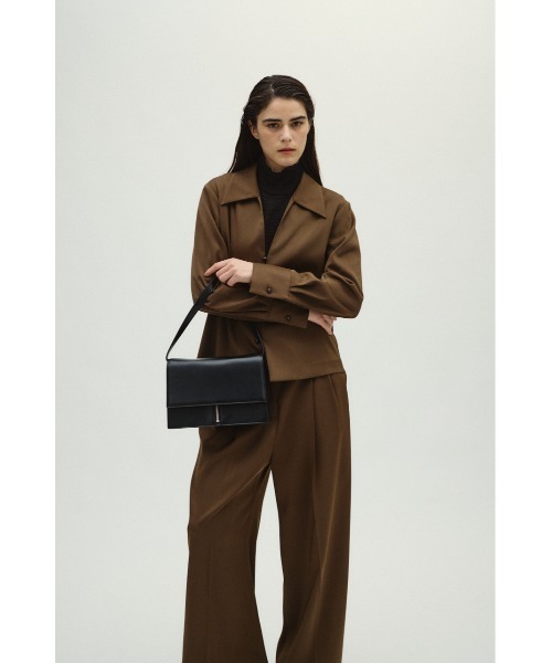 RIM.ARK（リムアーク）の「Open collar slim SH JK オープンカラー