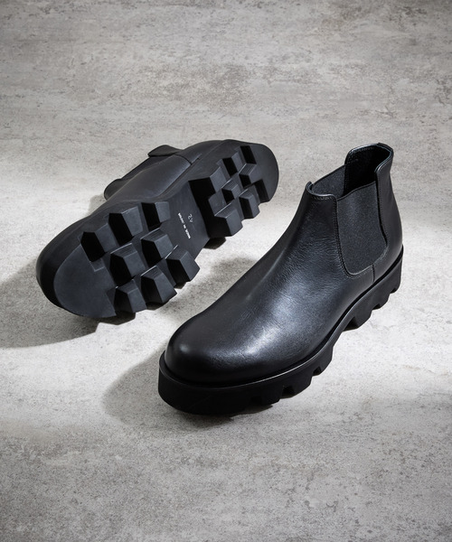 PADRONE パドローネ / SIDE GORE BOOTS with Chunky Sole サイドゴア