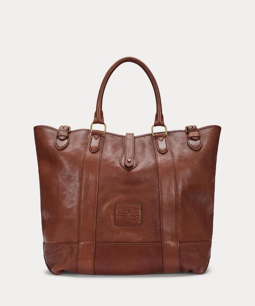 ヘリテージ レザー トート（トートバッグ）｜POLO RALPH LAUREN（ポロ
