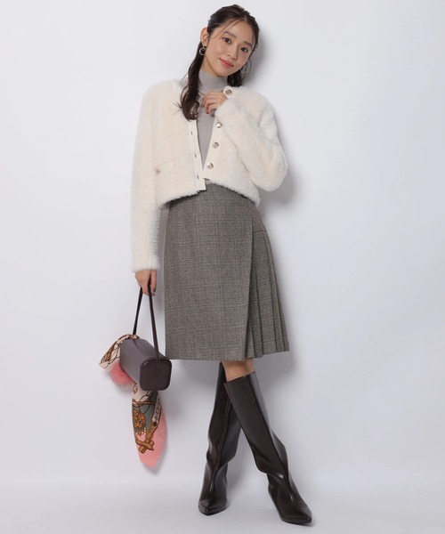 JUSGLITTY（ジャスグリッティー）の「ファーリージャケットライク