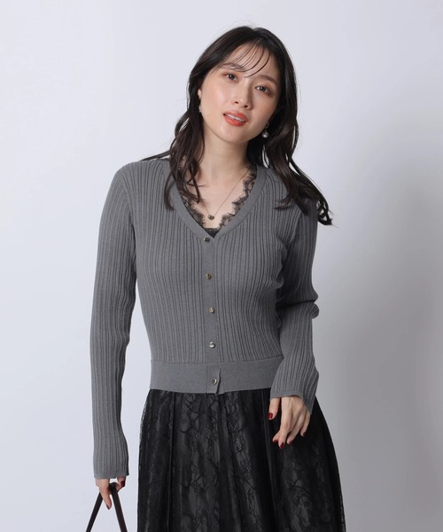 レーストリムドッキングワンピース（ワンピース）｜Apuweiser-riche