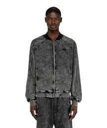 DIESEL（ディーゼル）の「メンズ ニット ボンバージャケット