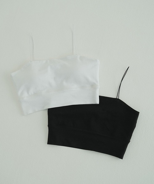 THIN CORD BARE TOP（キャミソール）｜CLANE（クラネ）のファッション