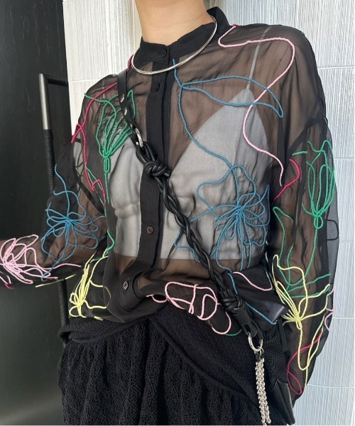 MEDI DAY DREAM SHEER SHIRT（シャツ/ブラウス）｜Ameri（アメリ）の