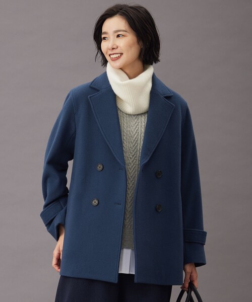 Jackal 140sソフトメルトン Pコート（ピーコート）｜J.PRESS（ジェイ