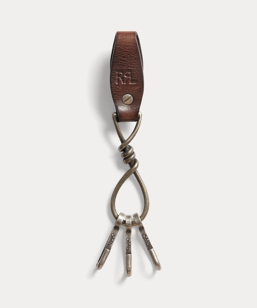 レザー キー フォブ（キーホルダー）｜RRL（ダブル アール エル）の