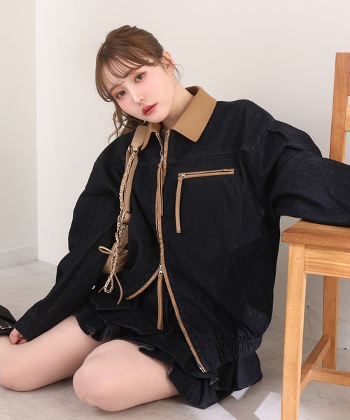 セール】【WEB限定】セットアップ対応/オーバーサイズパイピング