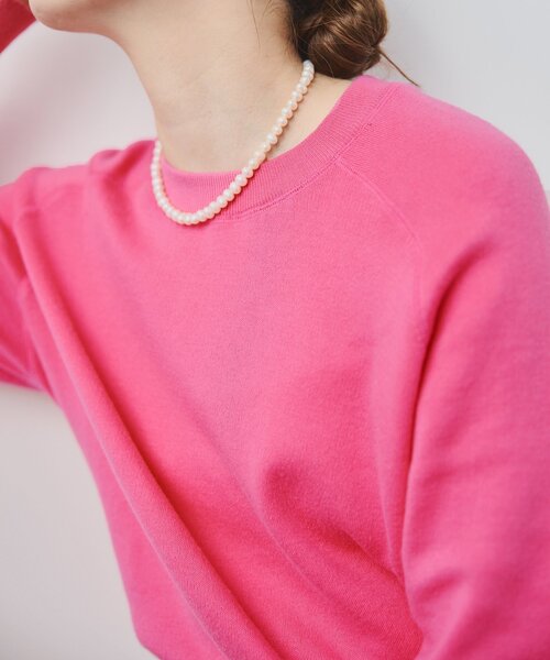 一部カラーWEB限定》スイビコットンプルオーバー（ニット/セーター