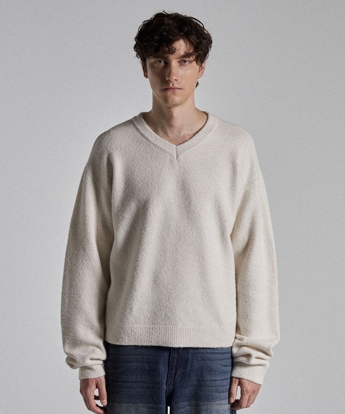 Parts Lab.】Basic Knit PO / ベーシックニットプルオーバー（ニット
