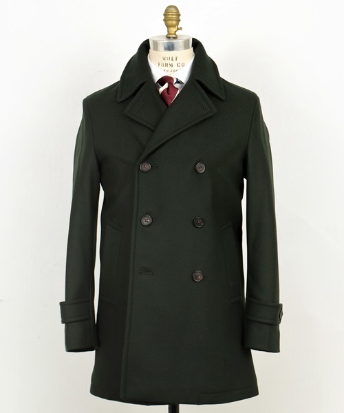 SHIPS（シップス）の「CARRARO: ウール/ナイロン ロング Pコート