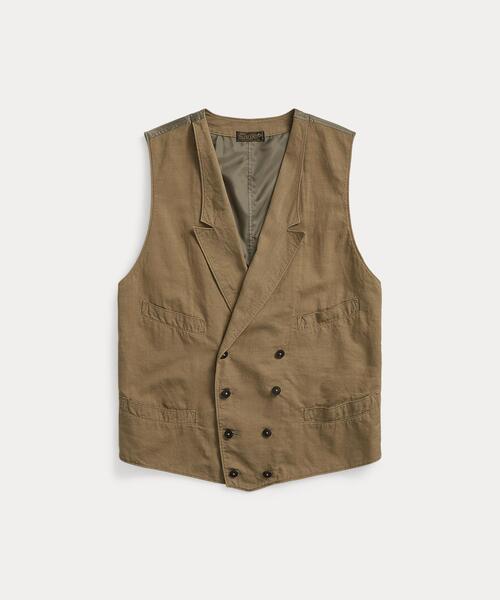 RRL（ダブル アール エル）の「ウールコットン ベスト（ベスト）」 - WEAR
