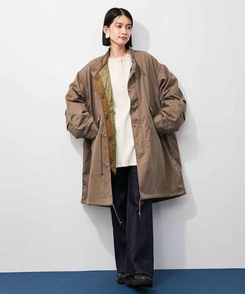 ADAM ET ROPE'（アダムエロペ）の「M-65 ビッグシルエット モッズ