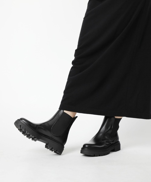 ENESS Nappa Chelsea Boots エネス サイドゴア レザー チェルシー