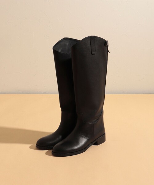 REMME（レメ）の「【REMME/レメ】バックジップロングブーツ（ブーツ