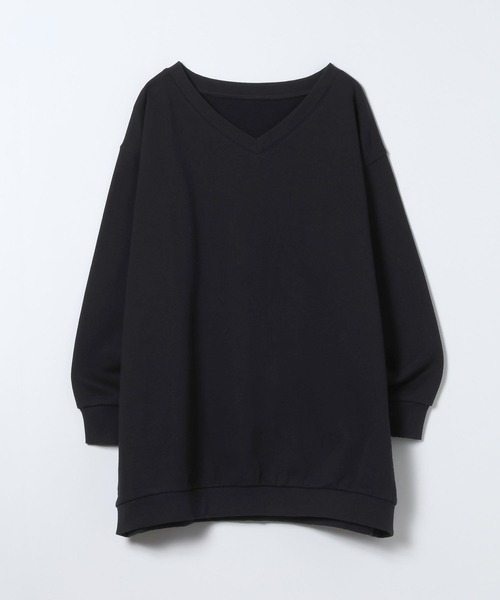 セール】【Les Fleurs】VネックスウェットLS/641413（スウェット